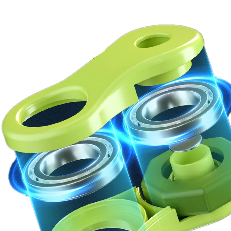 Kids Education Related - Qiyi Fidget Roller แหวน Gyroscope ของเล่นเพื่อการศึกษาเด็ก
