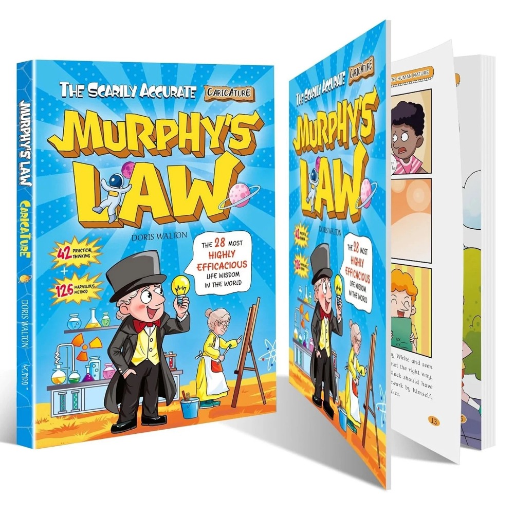 Kids Education Method - หนังสือเรียนรู้กฎของเมอร์ฟีสำหรับเด็กอายุ 8-12 ปี จำนวน 128 หน้า