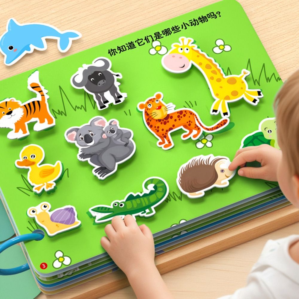 Kids Education Book - ทนทาน 10 หน้าเด็กฉีกขาดหนังสือการ์ตูนเสียงรบกวนมือฉีกขาดหนังสือ Quiet หนังสือเด็กการเรียนรู้ของเล่นเพื่อการศึกษา