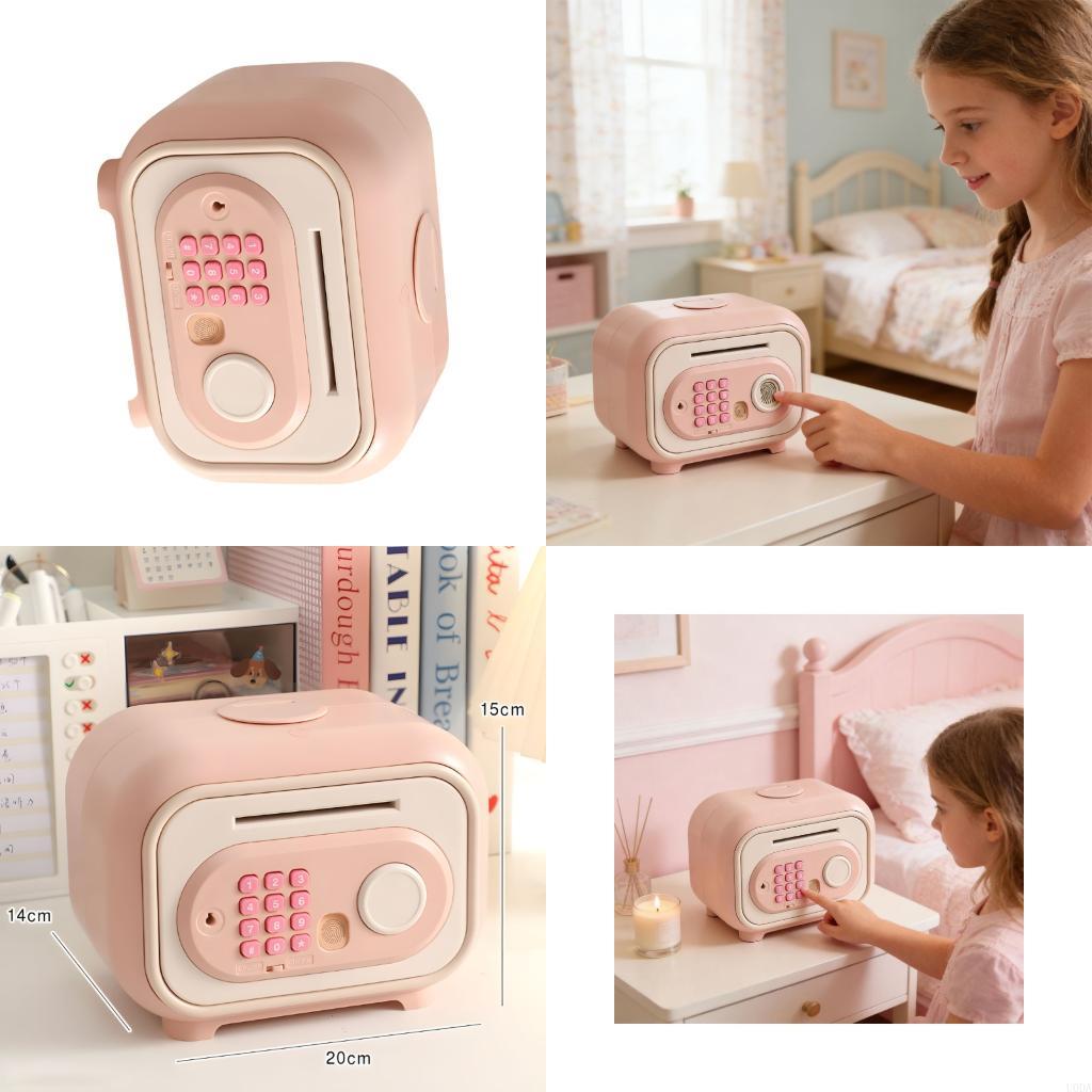 Kids Education Method - กล่องเงินรหัสพลาสติก ABS