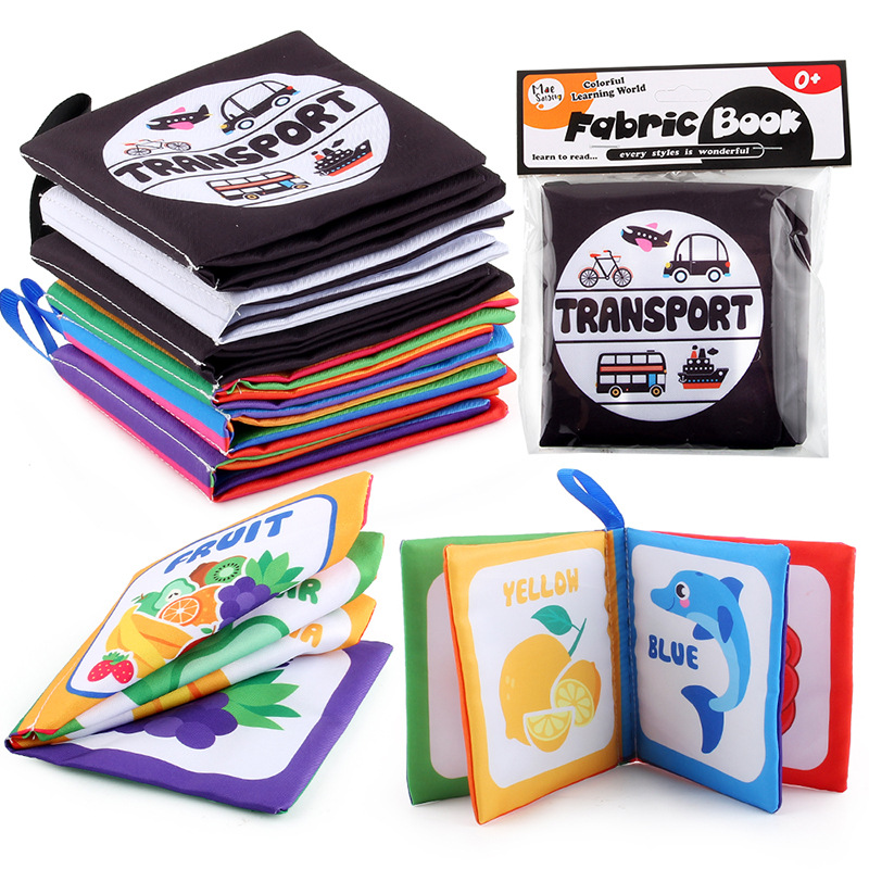 หนังสือผ้าสำหรับทารกแรกเกิด0-1 - Kids Education Book บทวิจารณ์และราคา