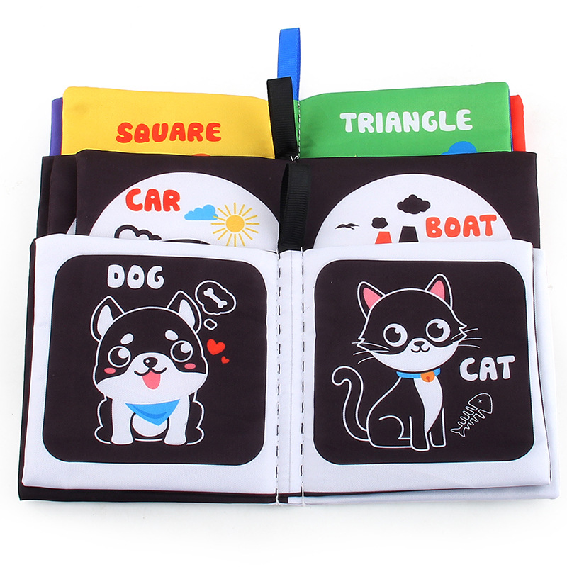 หนังสือผ้าสำหรับทารกแรกเกิด0-1 - Kids Education Book บทวิจารณ์และราคา