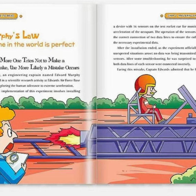 หนังสือเรียนรู้กฎของเมอร์ฟี ปี - Kids Education Method บทวิจารณ์และราคา