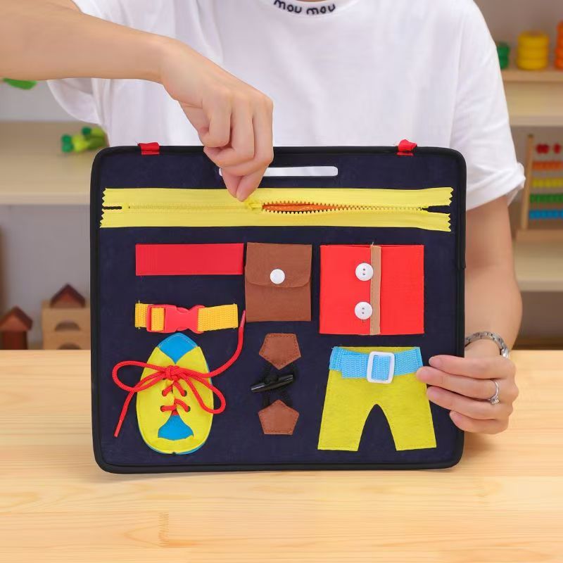 กระดานกิจกรรมมอนเตสซอรี่สำหรับ - Kids Education Book บทวิจารณ์และราคา