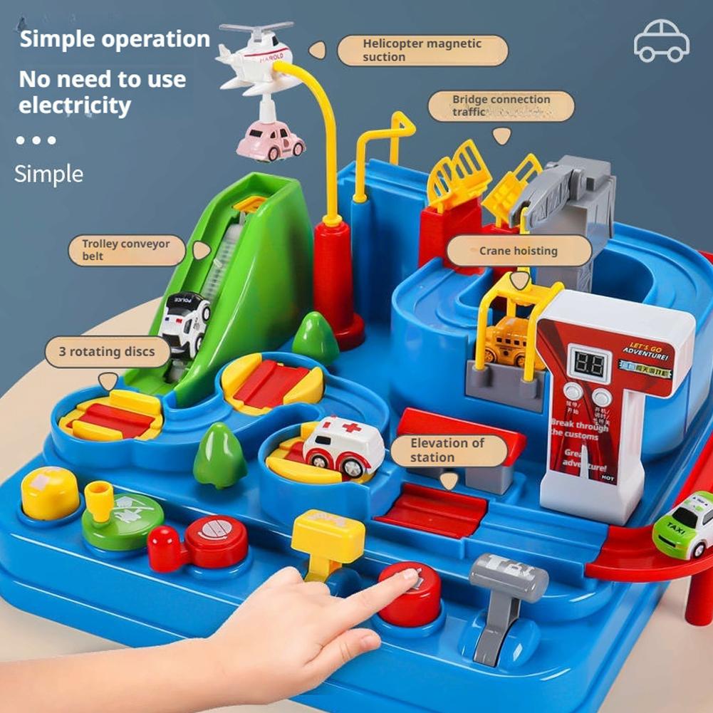 รถไฟรางแข่งรถ ของเล่นรถไฟจำลอง - Kids Educational Gadget บทวิจารณ์และราคา
