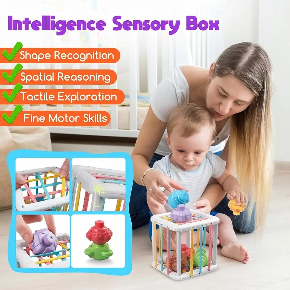ลูกบาศก์เรียงรูปทรงมอนเตสซอรี่ - Kids Educational Gadget บทวิจารณ์และราคา