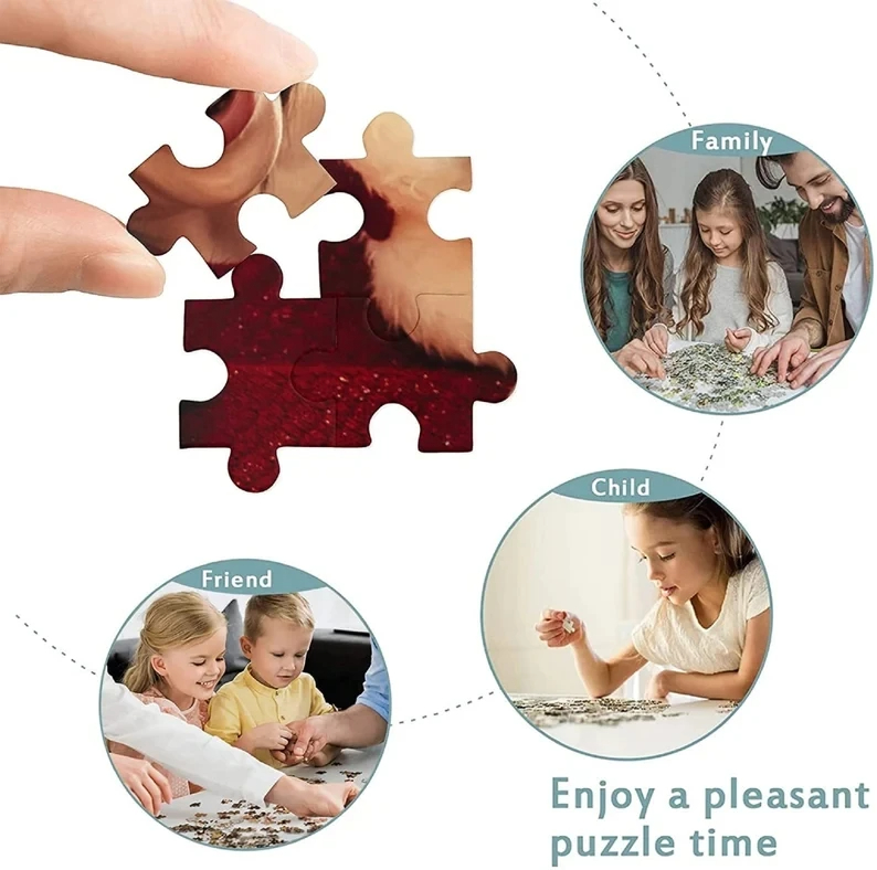 500-2000 ชิ้นจิ๊กซอว์ปริศนาอะน - Kids Heaven Education บทวิจารณ์และราคา