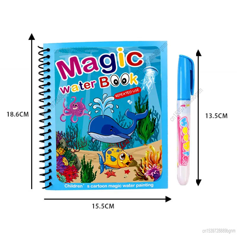 การ์ตูน Magic ภาพวาดสมุดระบายส - Kids Education Book บทวิจารณ์และราคา