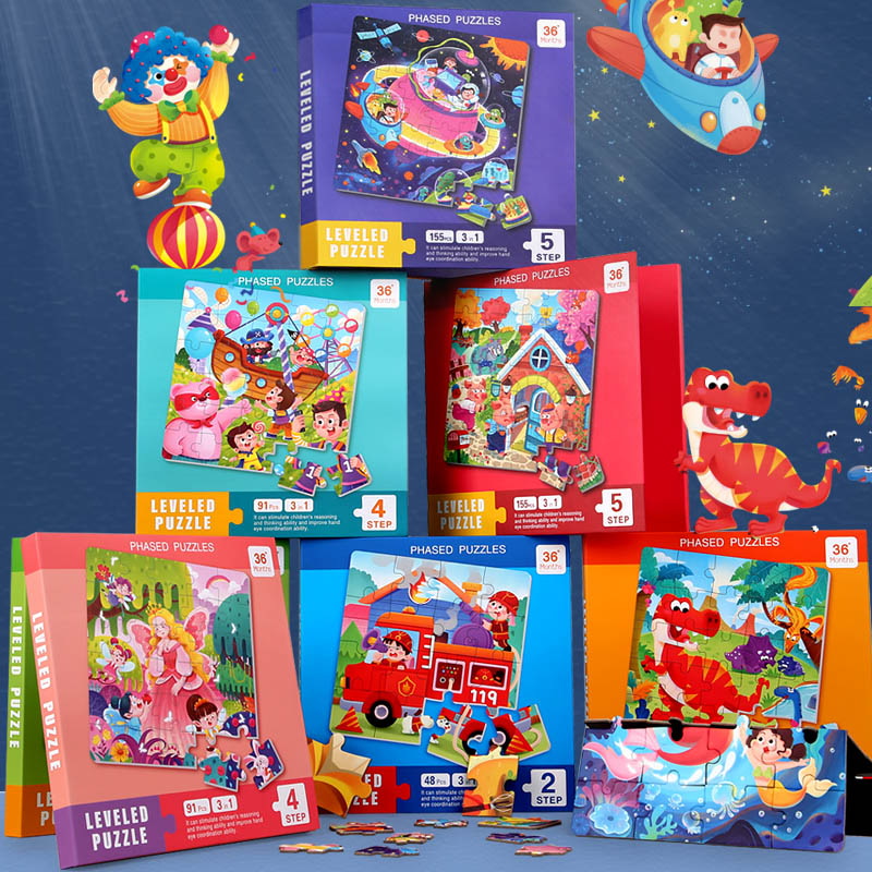 ตัวต่อแม่เหล็กไม้ลายการ์ตูน หน - Kids Education Book บทวิจารณ์และราคา