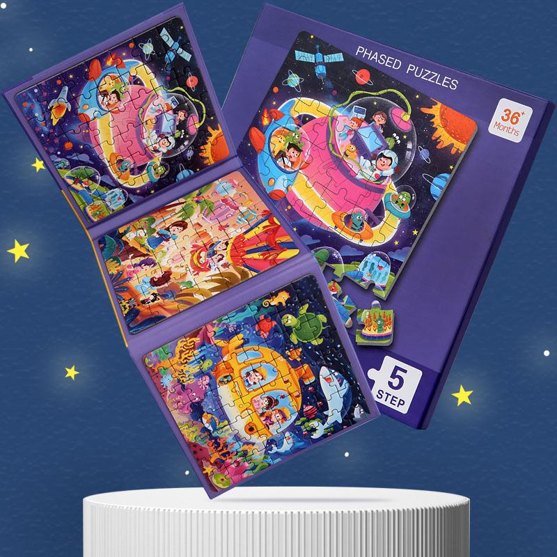 ตัวต่อแม่เหล็กไม้ลายการ์ตูน หน - Kids Education Book บทวิจารณ์และราคา