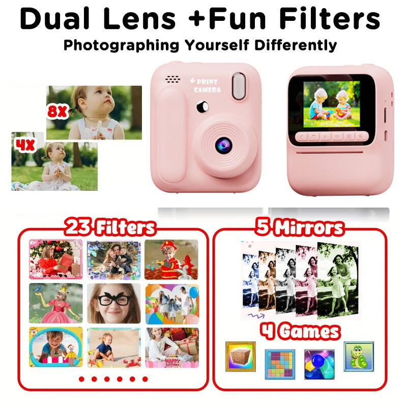 เด็กการพิมพ์สีทันทีกล้อง 1080P - Kids Education App บทวิจารณ์และราคา