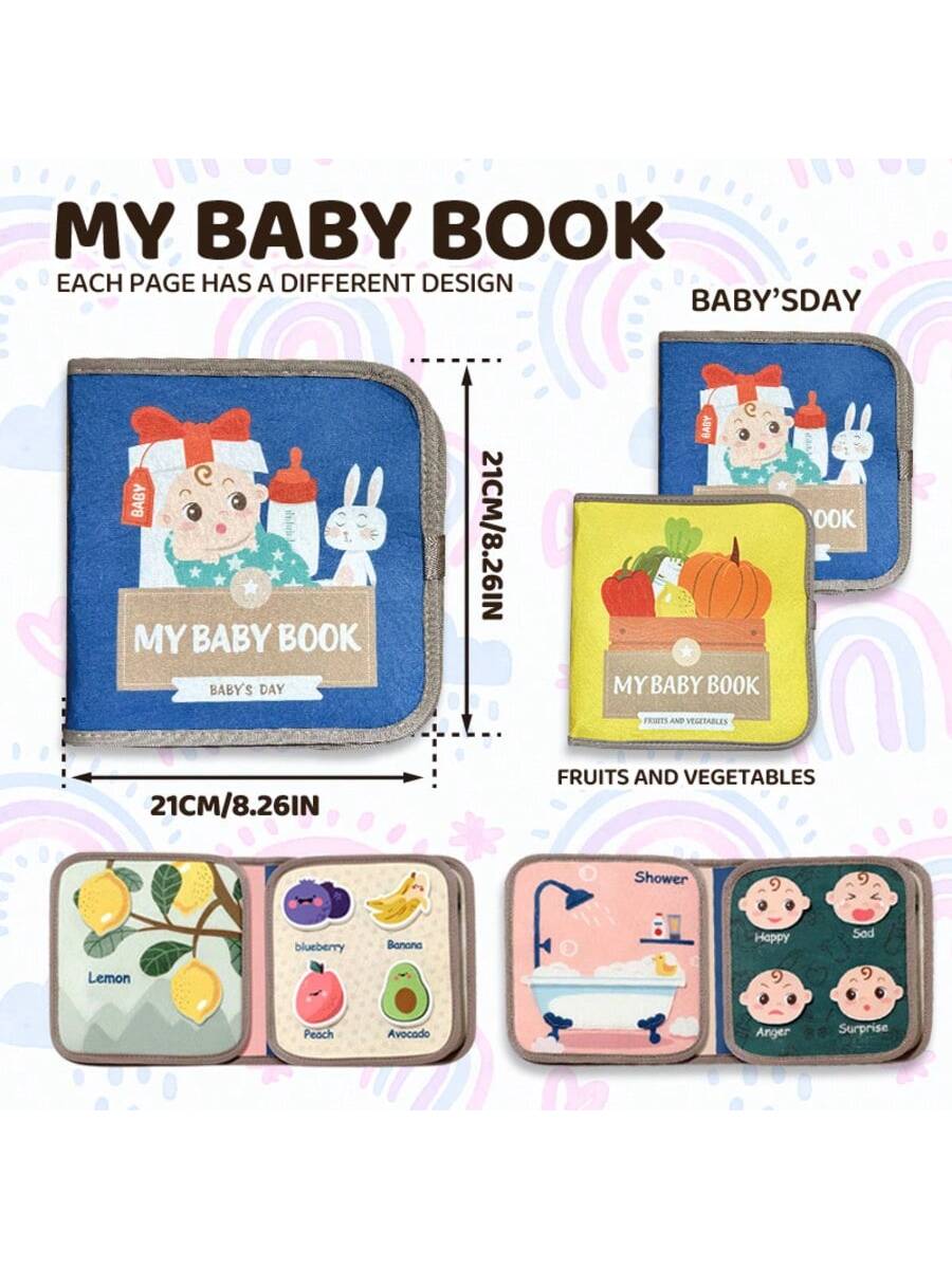 หนังสือผ้ามอนเตสซอรี่สำหรับเด็ - Kids Education Book บทวิจารณ์และราคา