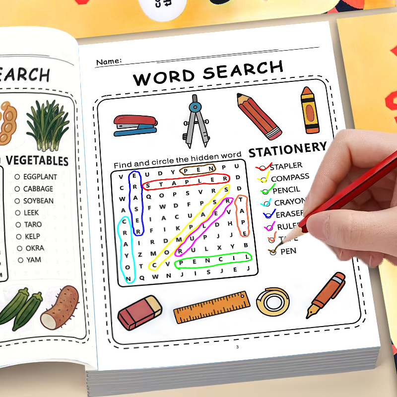 หนังสือค้นหาคำศัพท์: ค้นหาคำศั - Kids Education Related บทวิจารณ์และราคา